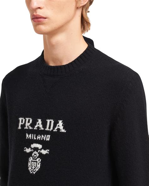 prada crew neck sweater.